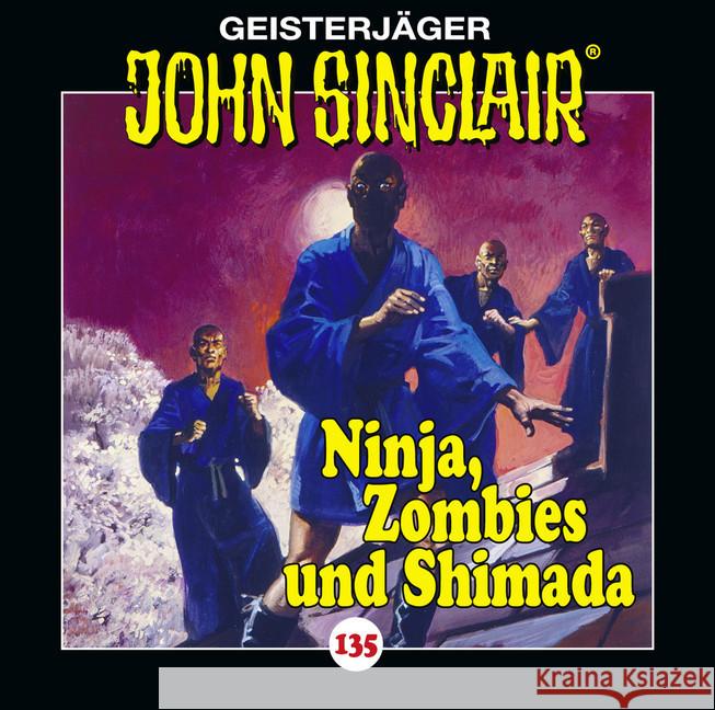 John Sinclair - Folge 135, 1 Audio-CD : Ninja, Zombies und Shimada. Teil 2 von 2. , Hörspiel. CD Standard Audio Format Dark, Jason 9783785759356