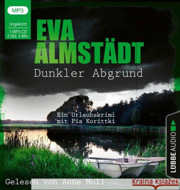 Dunkler Abgrund, 1 MP3-CD : Ein Urlaubskrimi mit Pia Korittki. , Lesung. Ungekürzte Ausgabe Almstädt, Eva 9783785780299
