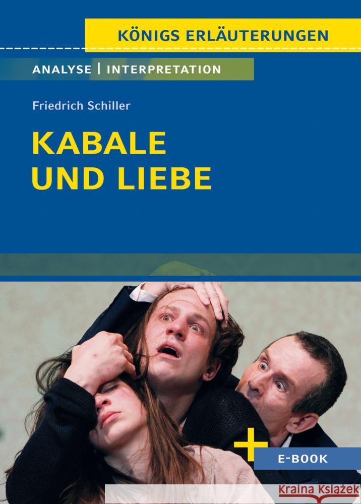 Kabale und Liebe von Friedrich Schiller Schiller, Friedrich 9783804420731