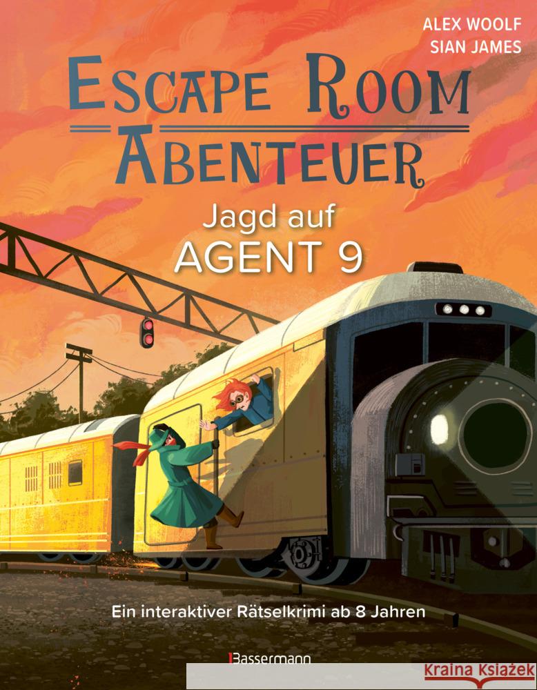 Escape Room Abenteuer - Jagd auf Agent 9 Woolf, Alex 9783809447542