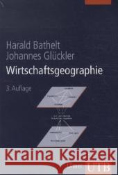 Wirtschaftsgeographie : Ökonomische Beziehungen in räumlicher Perspektive Bathelt, Harald; Glückler, Johannes 9783825284923
