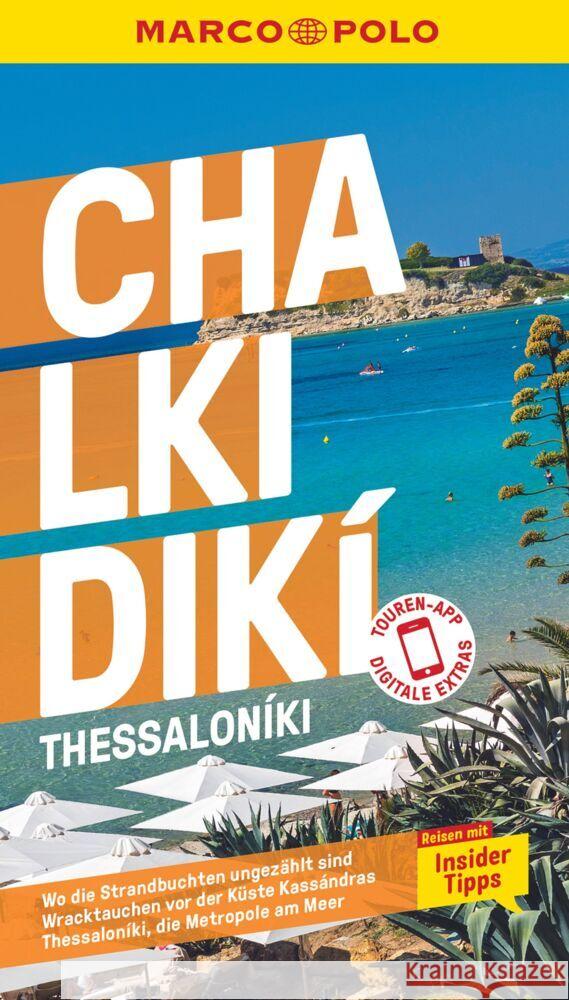 MARCO POLO Reiseführer Chalkidikí, Thessaloníki Bötig, Klaus 9783829734974