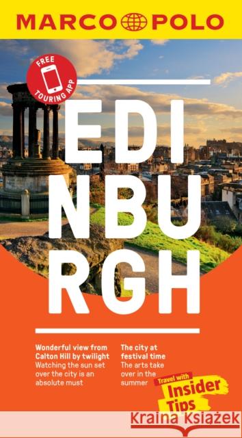 Edinburgh Marco Polo Pocket Travel Guide - with pull out map  9783829757577 MAIRDUMONT GmbH & Co. KG
