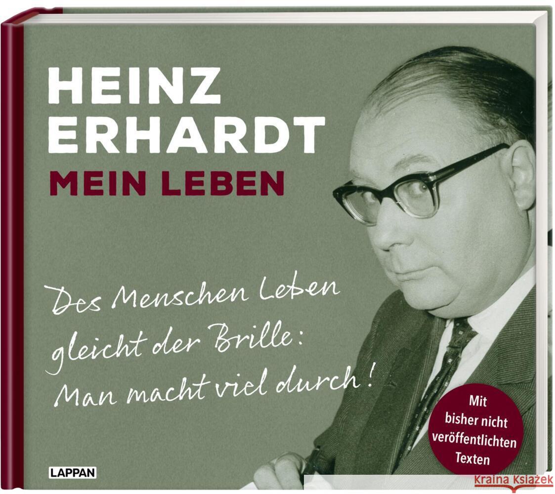 Heinz Erhardt - Mein Leben Erhardt, Heinz, Haacker, Verena, Malicke, Marita 9783830336440 Lappan Verlag