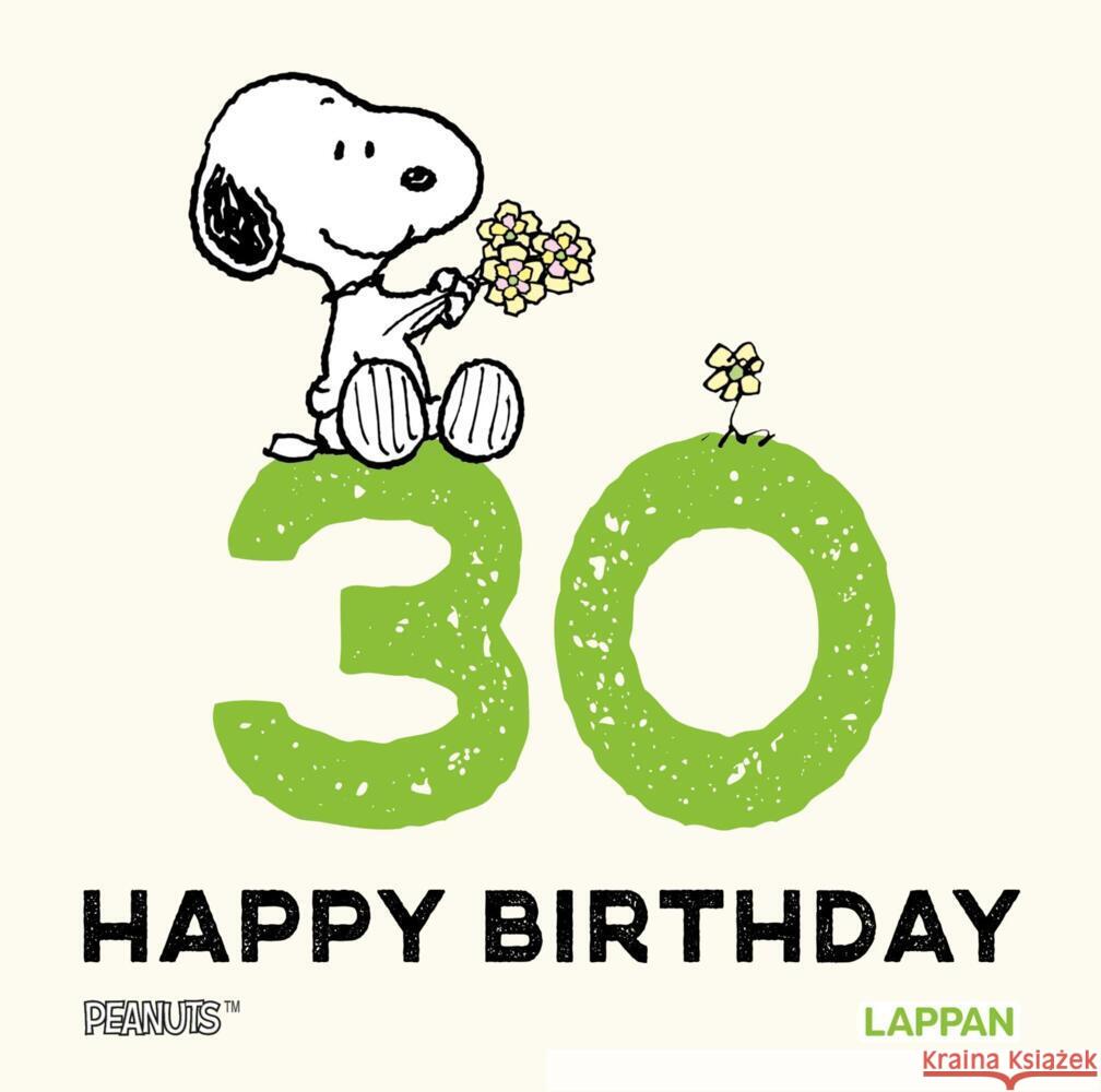 Peanuts Geschenkbuch: Happy Birthday zum 30. Geburtstag Schulz, Charles M. 9783830364313