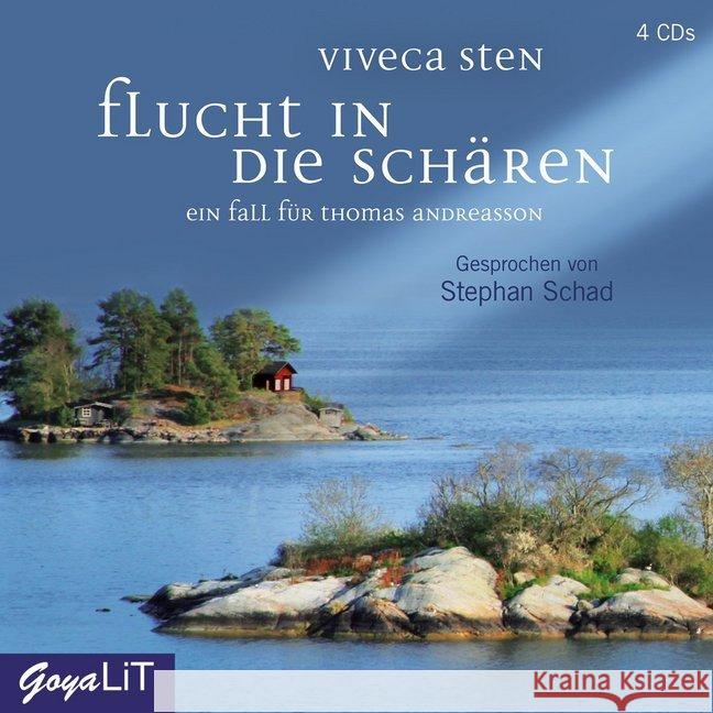 Flucht in die Schären, 4 Audio-CDs : Ein Fall für Thomas Andreasson, Lesung. CD Standard Audio Format Sten, Viveca 9783833739026