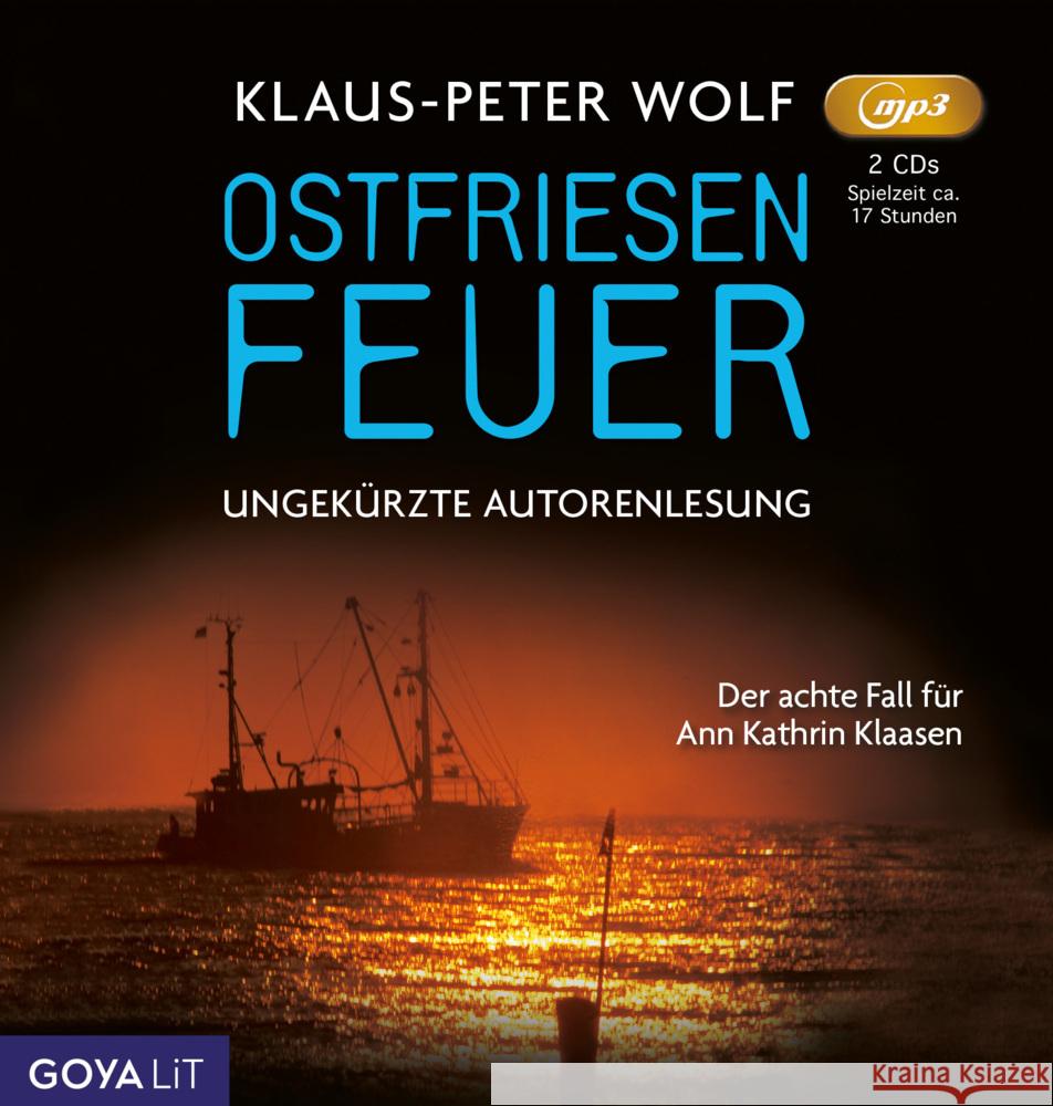 Ostfriesenfeuer, 2 Audio-CD, MP3 Wolf, Klaus-Peter 9783833747038