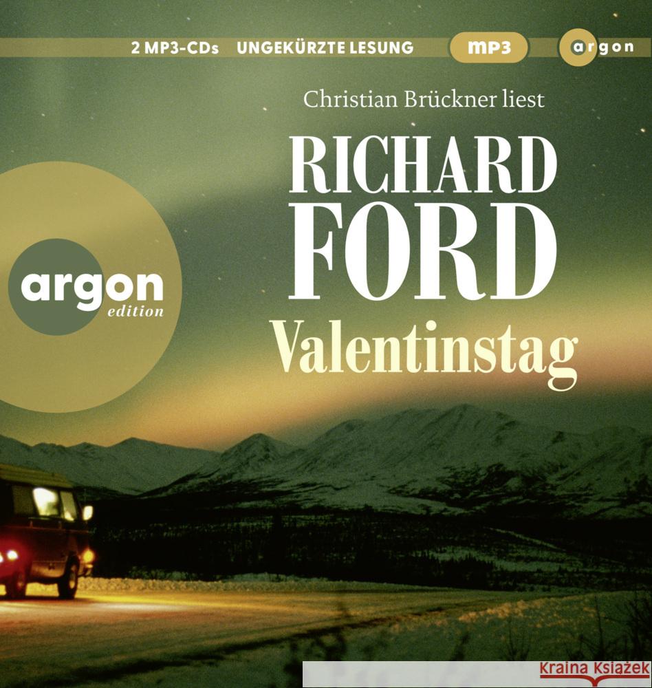 Valentinstag, 2 Audio-CD, 2 MP3 Ford, Richard 9783839820865