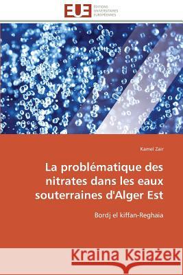 La Problématique Des Nitrates Dans Les Eaux Souterraines d'Alger Est Zair-K 9783841787873 Editions Universitaires Europeennes