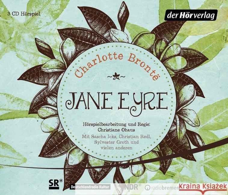 Jane Eyre, 3 Audio-CDs : Hörspiel Brontë, Charlotte 9783844520675