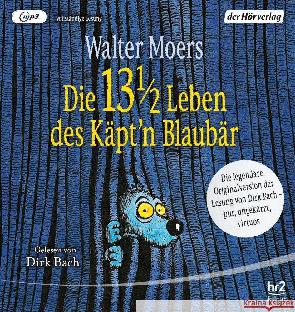 Die 13 1/2 Leben des Käpt'n Blaubär - das Original, 3 Audio-CD, 3 MP3 Moers, Walter 9783844551396 DHV Der HörVerlag