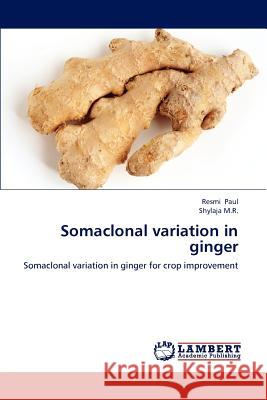 Somaclonal variation in ginger Paul, Resmi 9783847347996 LAP Lambert Academic Publishing