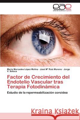 Factor de Crecimiento del Endotelio Vascular tras Terapia Fotodinámica López Molina Maria Mercedes 9783847353164 Editorial Acad Mica Espa Ola