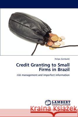 Credit Granting to Small Firms in Brazil Felipe Zambaldi 9783848485116 LAP Lambert Academic Publishing
