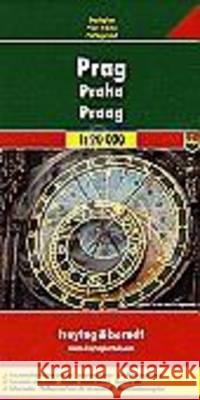 Freytag & Berndt Stadtplan Prag 1:20.000. Praha. Praag; Prague : Touristische Informationen, Innenstadtplan, Straßenverzeichnis Freytag 9783850841221