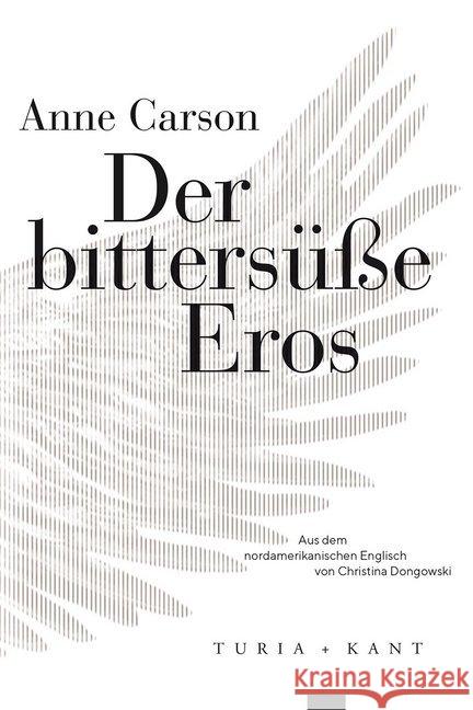 Der bittersüße Eros Carson, Anne 9783851329650
