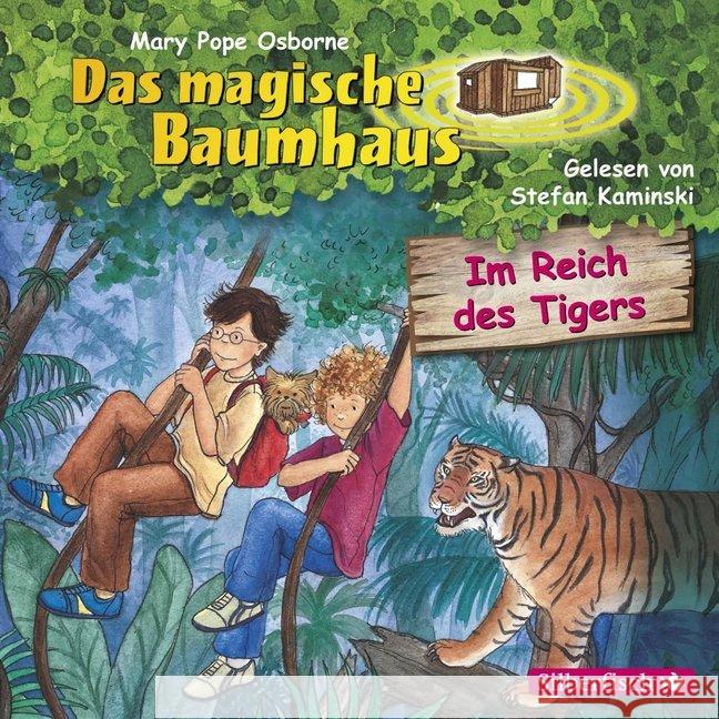 Das magische Baumhaus - Im Reich des Tigers, 1 Audio-CD : Ungekürzte Lesung Pope Osborne, Mary 9783867427791