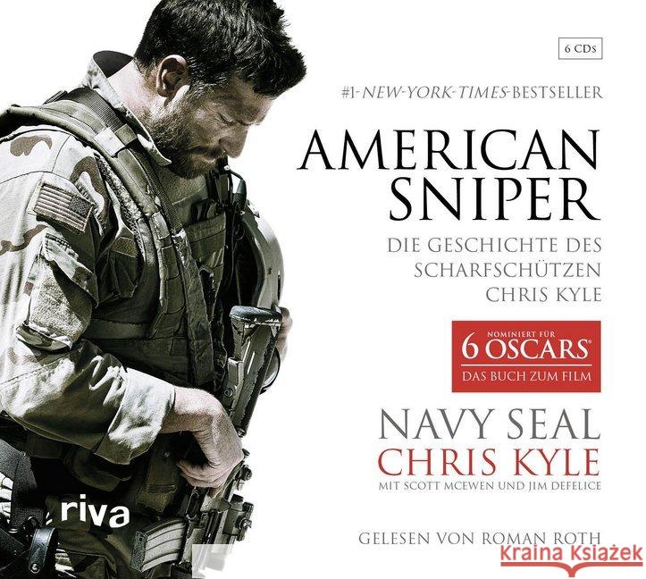 American Sniper, Audio-CD : Die Geschichte des Scharfschützen Chris Kyle Kyle, Chris; McEwen, Scott; DeFelice, Jim 9783868836455