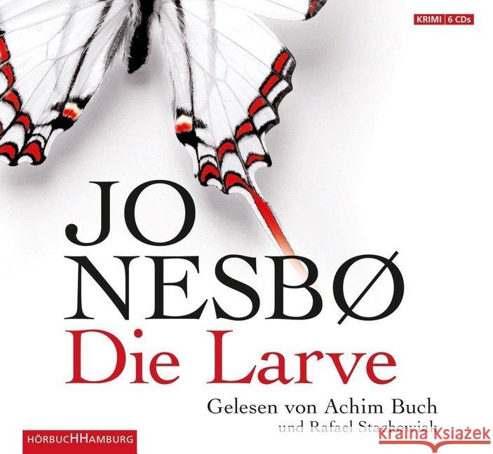 Die Larve, 6 Audio-CDs : Gekürzte Lesung Nesbø, Jo 9783869091235