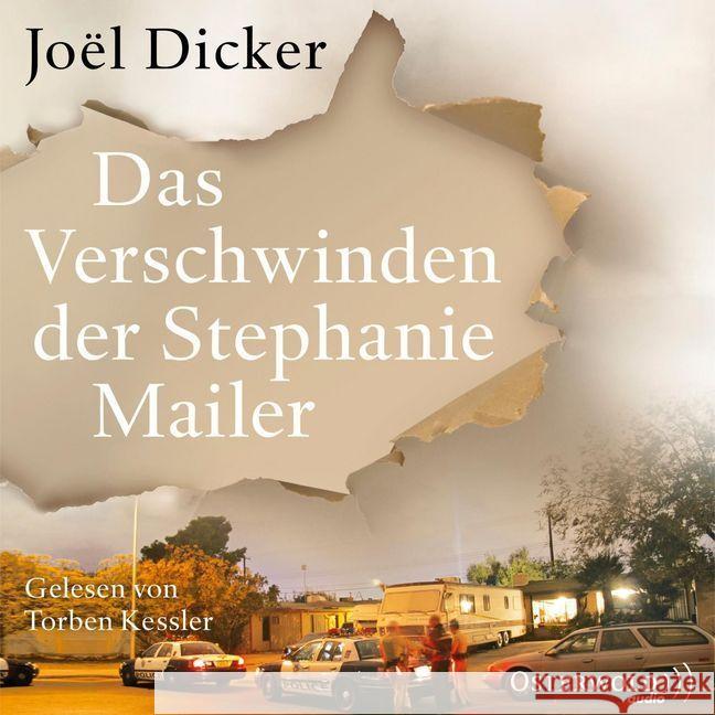 Das Verschwinden der Stephanie Mailer, 3 Audio-CD, MP3 Dicker, Joël 9783869524542 OSTERWOLDaudio