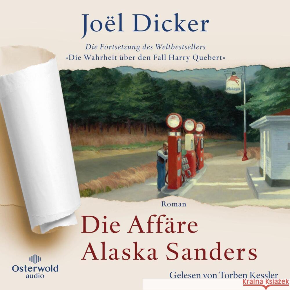 Die Affäre Alaska Sanders, 3 Audio-CD, 3 MP3 Dicker, Joël 9783869525778