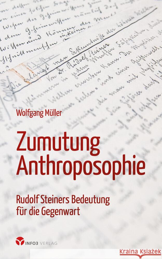 Zumutung Anthroposophie Müller, Wolfgang 9783957791436