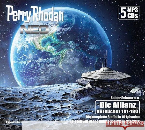 Perry Rhodan Neo - Staffel: Die Allianz, 1 Audio-CD, MP3 Format : Episoden 181-190. MP3 Format Hirdt, Kai; Susan, Schwartz; Rainer, Schorm 9783957951441