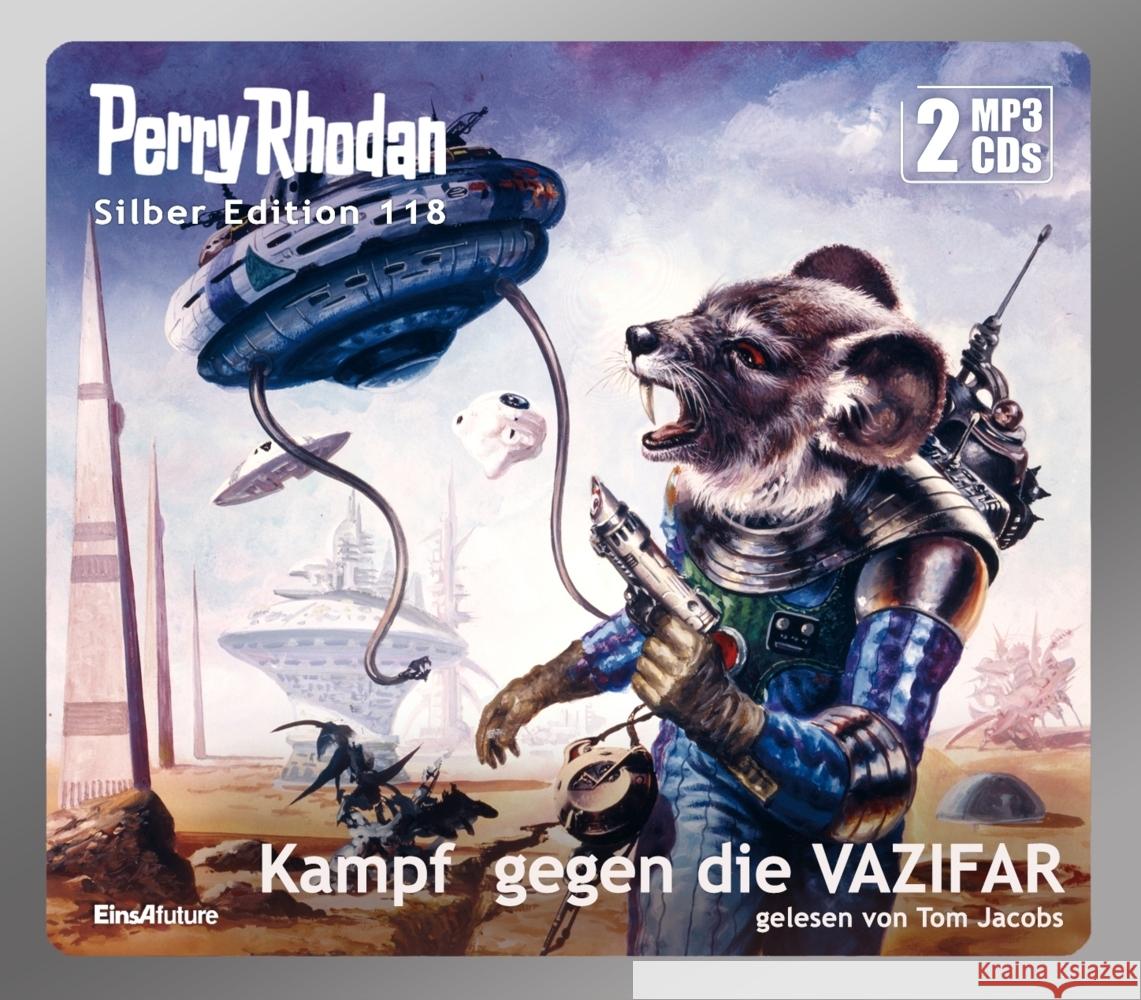 Perry Rhodan Silber Edition 118: Kampf gegen die VAZIFAR (2 MP3-CDs), Audio-CD, MP3 Mahr, Kurt, Griese, Peter 9783957951878