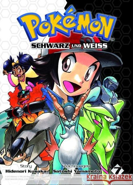 Pokémon Schwarz und Weiss. Bd.7 Kusaka, Hidenori; Yamamoto, Satoshi 9783957982001 Panini Manga und Comic