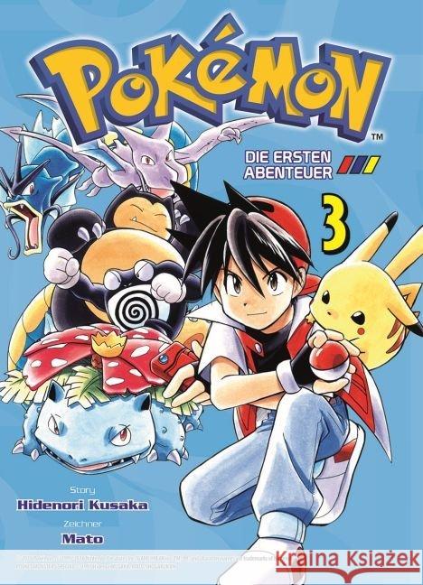 Pokémon - Die ersten Abenteuer. Bd.3 Kusaka, Hidenori; Mato 9783957986559 Panini Manga und Comic
