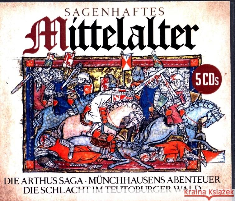 Sagenhaftes Mittelalter, 5 Audio-CD Diverse 9783959953153