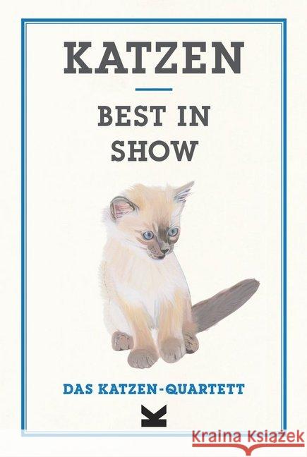 Katzen. Best in Show (Spiel) : Das Katzen-Quartett Horner, Polly; Parslow, Sue 9783962441050