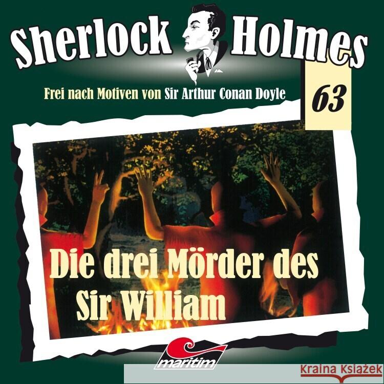 Sherlock Holmes & Co - Die Drei Mörder des Sir William, 1 Audio-CD Sherlock Holmes 9783962823801
