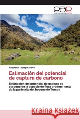 Estimación del potencial de captura de carbono Tacarpo Antivo, Anderson 9786200390370 Editorial Académica Española