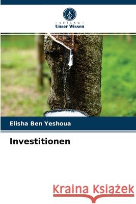 Investitionen Elisha Ben Yeshoua 9786204031910