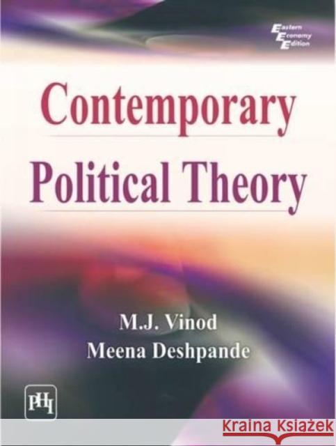 Contemporary Political Theory  Deshpande, Meena|||Vinod, M. J. 9788120347137 