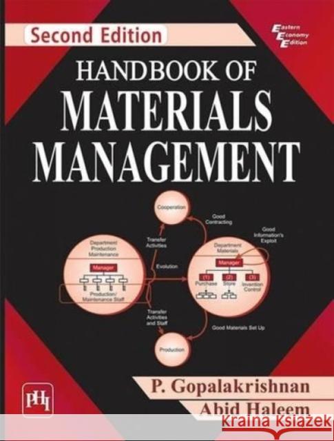 Handbook of Materials Management P. Gopalakrishnan 9788120348011 Eurospan