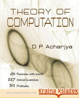 Theory of Computation D. P. Acharjya 9788180940767