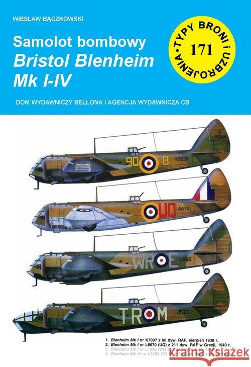 Samolot bombowy Bristol Blenheim Mk I-IV Bączkowski Wiesław 9788373392014