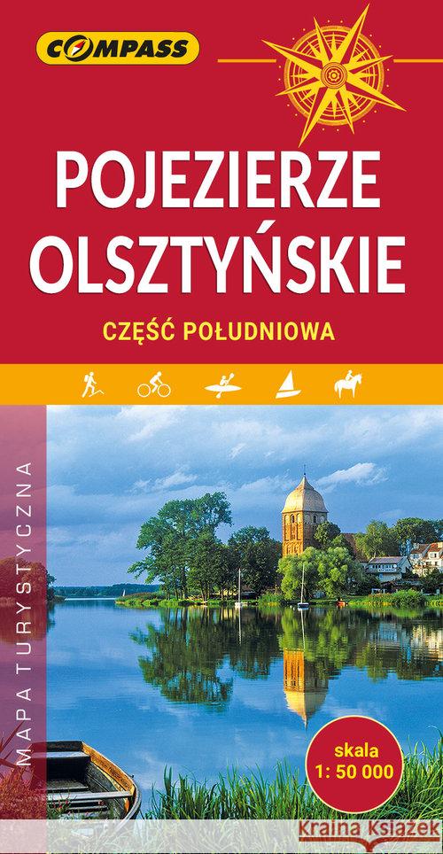 Mapa turystyczna - Pojezierze Olsztyńskie cz.poł  9788381840309 Compass