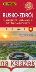Plan miasta - Busko-Zdrój i okolice praca zbiorowa 9788381842945