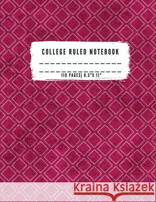 College Ruled Notebook: College Ruled Notebook for Writing for Students and Teachers, Girls, Kids, School that fits easily in most purses and A. Appleton 9788424923808