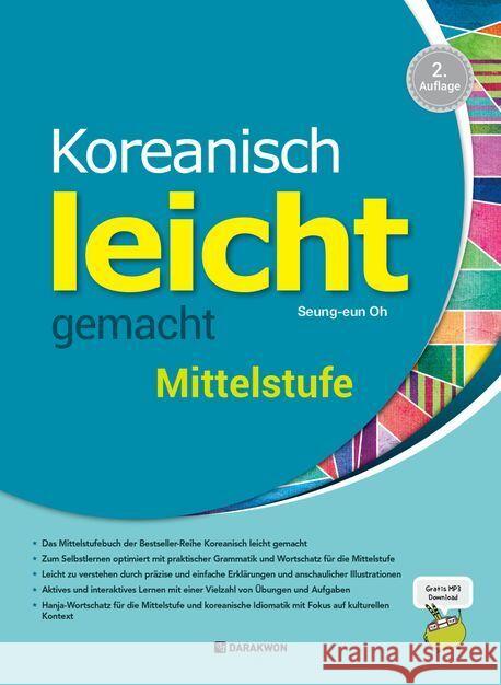 Koreanisch leicht gemacht - Mittelstufe, m. 1 Audio Oh, Seung-eun 9788927732839