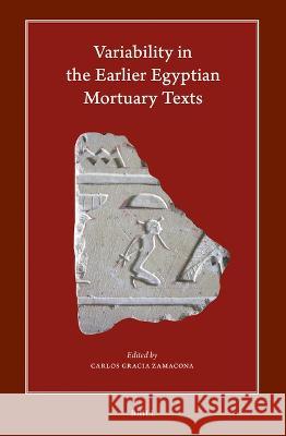 Variability in the Earlier Egyptian Mortuary Texts  9789004677975 Brill (JL)