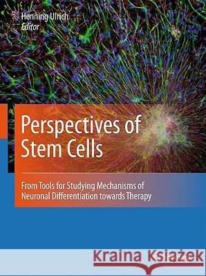 Perspectives of Stem Cells: From Tools for Studying Mechanisms of Neuronal Differentiation Towards Therapy Ulrich, Henning 9789048133741 Springer