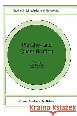 Plurality and Quantification F. Hamm Erhard W. Hinrichs 9789048149438
