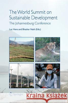 The World Summit on Sustainable Development: The Johannesburg Conference Hens, L. 9789048169191