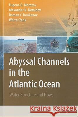 Abyssal Channels in the Atlantic Ocean: Water Structure and Flows Morozov, Eugene G. 9789048193578
