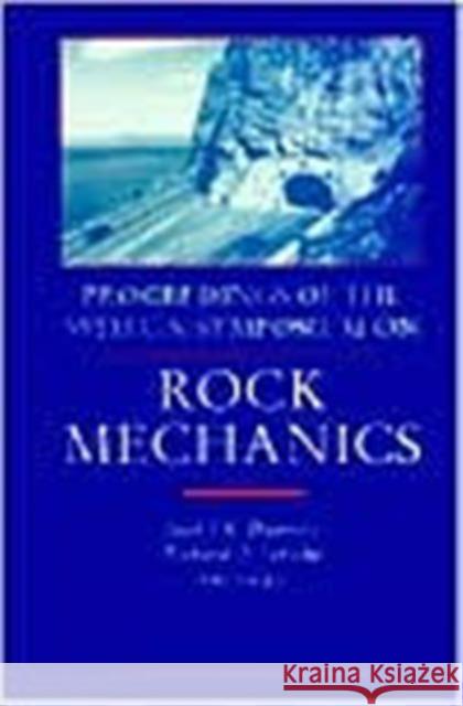 Rock Mechanics: Proceedings of the 35th Us Symposium on Rock Mechanics Daemen, Jaak J. K. 9789054105527 Taylor & Francis