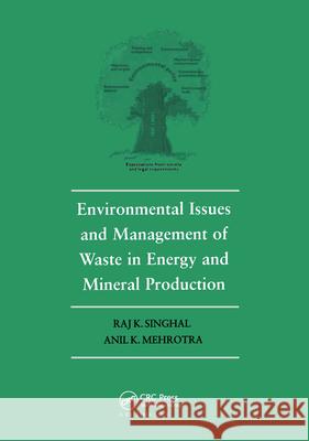 Environmental Issues and Waste Management in Energy and Mineral Production: Proceedings of the Sixth International Symposium, Calgary, Alberta, Canada Mehrotra, A. K. 9789058090850 Taylor & Francis